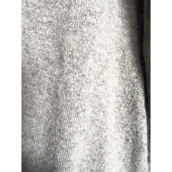 Cullen Cashmere Tunic Sweater Knit Pockets XS Grey Swing Asymmetrical - Picture 4 of 6